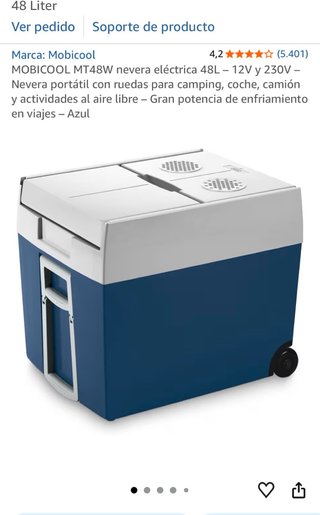 Nevera Portátil Mobicool MT48W 48L