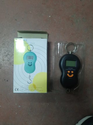 Báscula Digital Portátil de Pesca 50kg