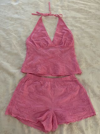 Conjunto Veraniego Rosa