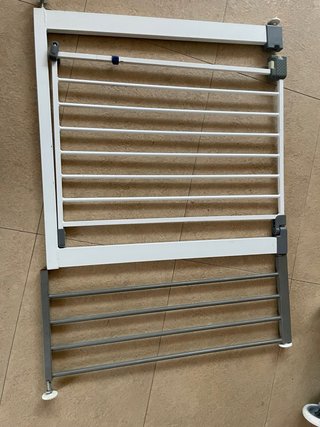 Barrera de seguridad con ampliación