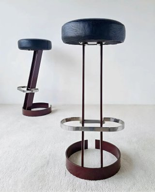 2 Taburetes Z Art Decó | Vintage 60s