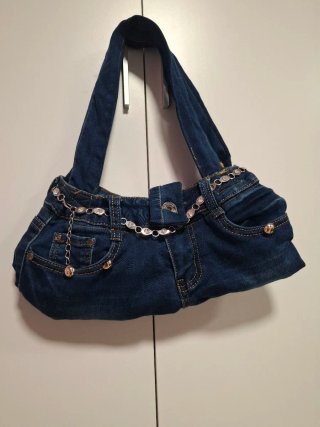 Bolso hecho a mano artesanal  Shoulder Bag Upcycle