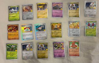 17 cartas español 30th aniversario pokemon