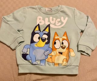 Sudadera Bluey Talla 4-5 Años