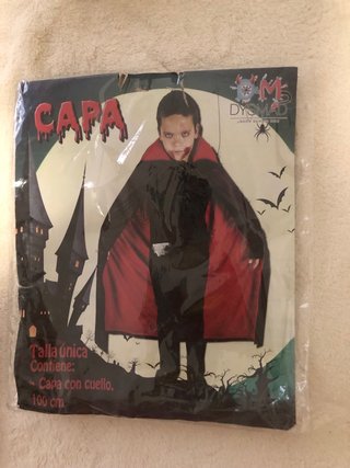 Capa de Drácula para Disfraz Infantil