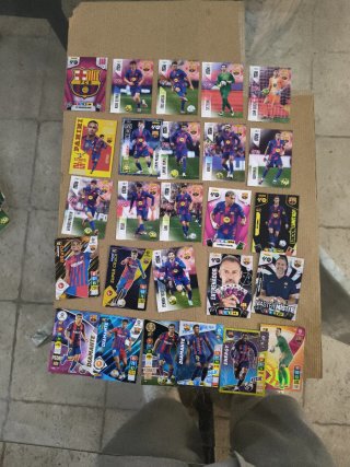 Lote de 23 Cromos del FC Barcelona