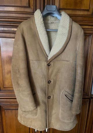 Chaquetón de ante con interior de borreguito
