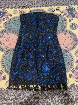 Vestido de fiesta con lentejuelas