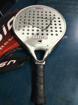 Raqueta de pádel, entrenamiento.