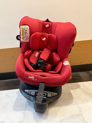 Silla de coche Joie i-Spin 360 roja