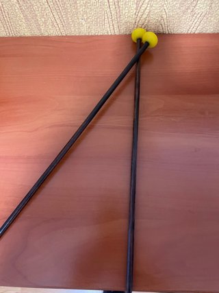 Baquetas de Percusión con Cabezal Redondo