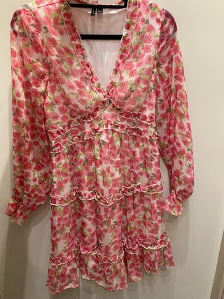Vestido estampado floral