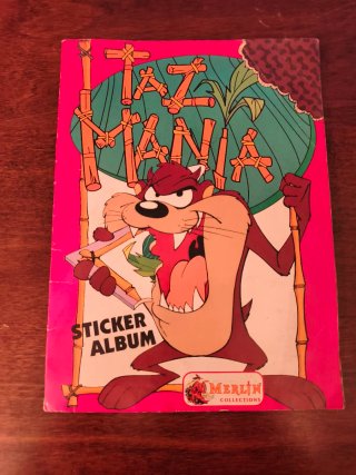 Album di figurine Tazmania Merlin COMPLETO