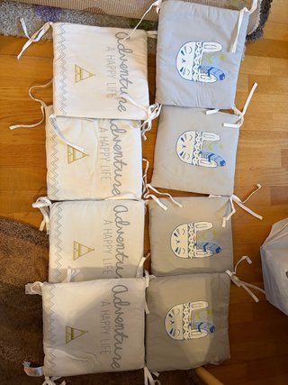 Set de 8 Protectores de Cuna