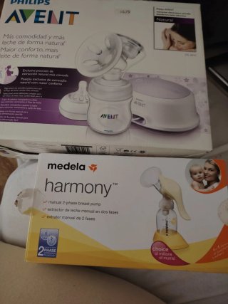 Set de 2 Sacaleches Philips Avent y Medela