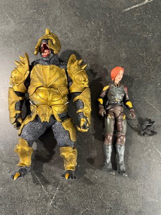 Figuras DC Grodd y G.I. Joe