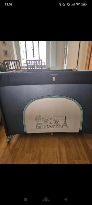 Parque Infantil Plegable con Diseño