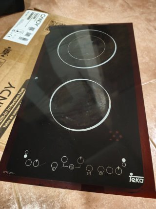 Vitrocerámica Teka de 2 fuegos