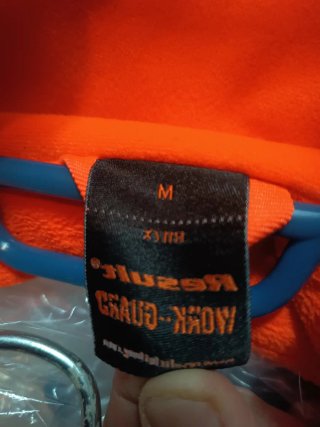 Forro Polar Result Naranja Talla M