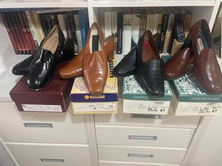 Lote de 4 pares de zapatos de señora talla 41