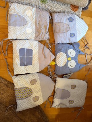 Set de 6 Protectores de Cuna