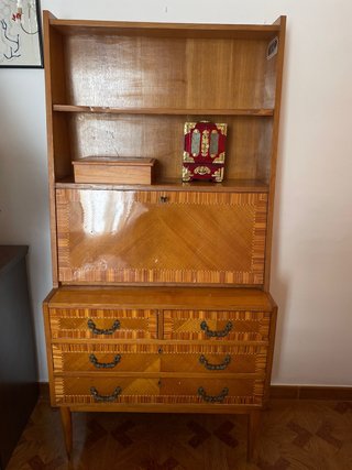 Escritorio Secreter Vintage de Madera
