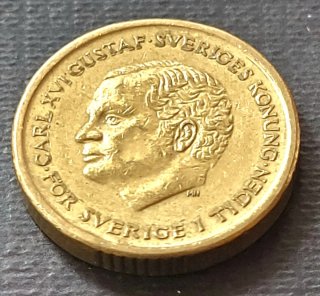 Moneda de Suecia 1991