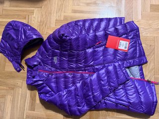 Parka Acolchada The North Face Morada