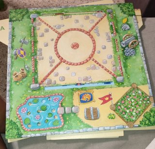 Juego de mesa El castillo de la rana escaladora