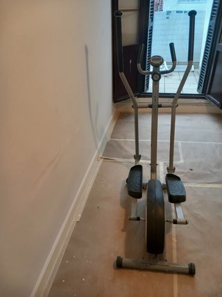 Bicicleta Elíptica Gris