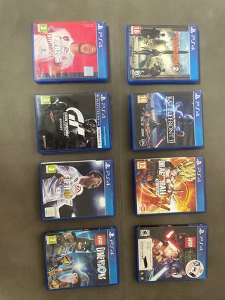 Lote de 8 Juegos para PS4 (PlayStation 4)