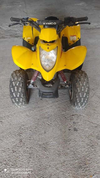 Mini Quad Kymco 90 Amarillo