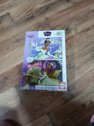 Set de 2 Puzzles Disney Tiana