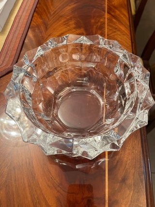 Cuenco de Cristal Tallado