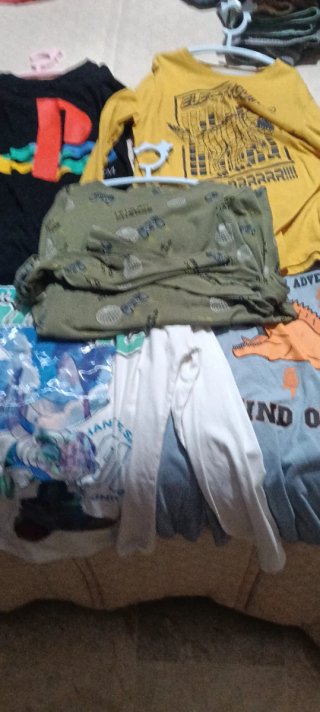 Lote 5 Camisetas Manga Larga Talla 10-11