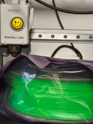 1 Kg PLA HD Fluorescente Verde eléctrico 1,75 mm