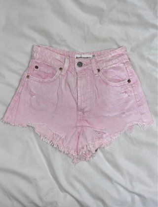 Short Vaquero Rosa Stradivarius