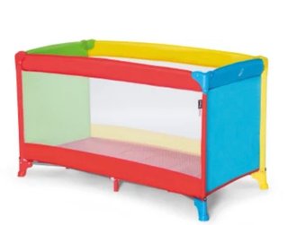 Parque-cuna plegable multicolor