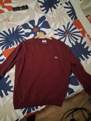 Sudadera Lacoste Roja
