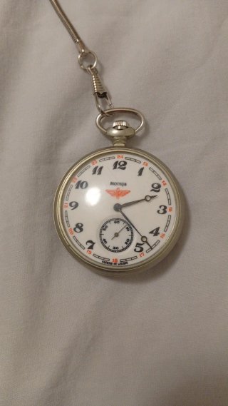 Reloj de bolsillo Molnija