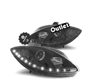 IH FAROS SEAT LEON ALTEA TOLEDO 04-09 LUZ DIURNA LED FONDO N