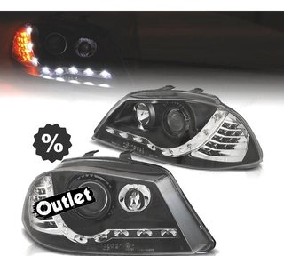 IH FAROS SEAT IBIZA 6L 02-08 LUZ DIURNA Y INTERMITENTE LED F