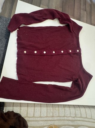 Jersey de punto con botones