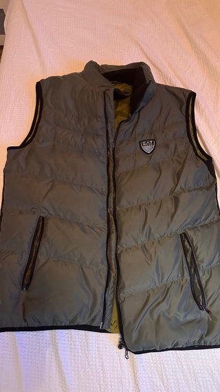 Chaleco EA7 Emporio Armani Verde Talla XL