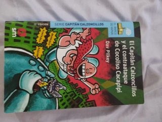Libro capitán calzonzillos