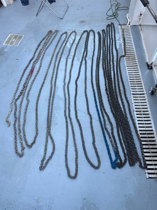 Cadena Calibrada Galvanizada 8mm para Fondeo