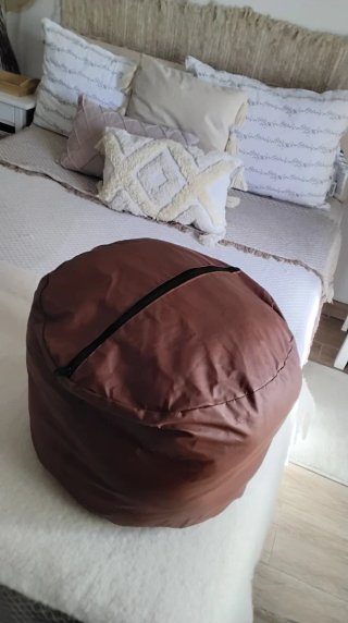 Funda para Puff Marrón