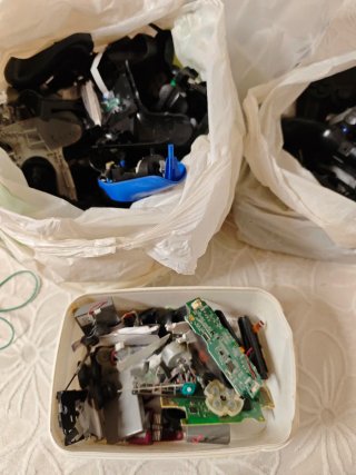 Lote de piezas y carcasas para mando PS4
