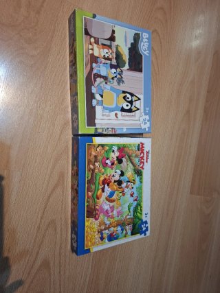 Set de 2 Puzzles Infantiles (24 piezas)