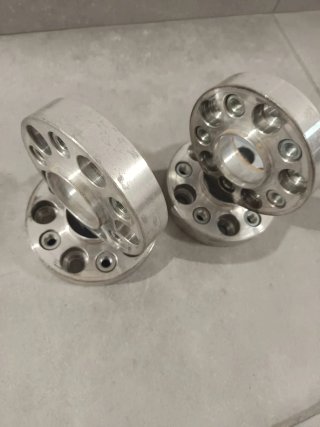 Set de 4 separadores de rueda 30mm Para berlingo,